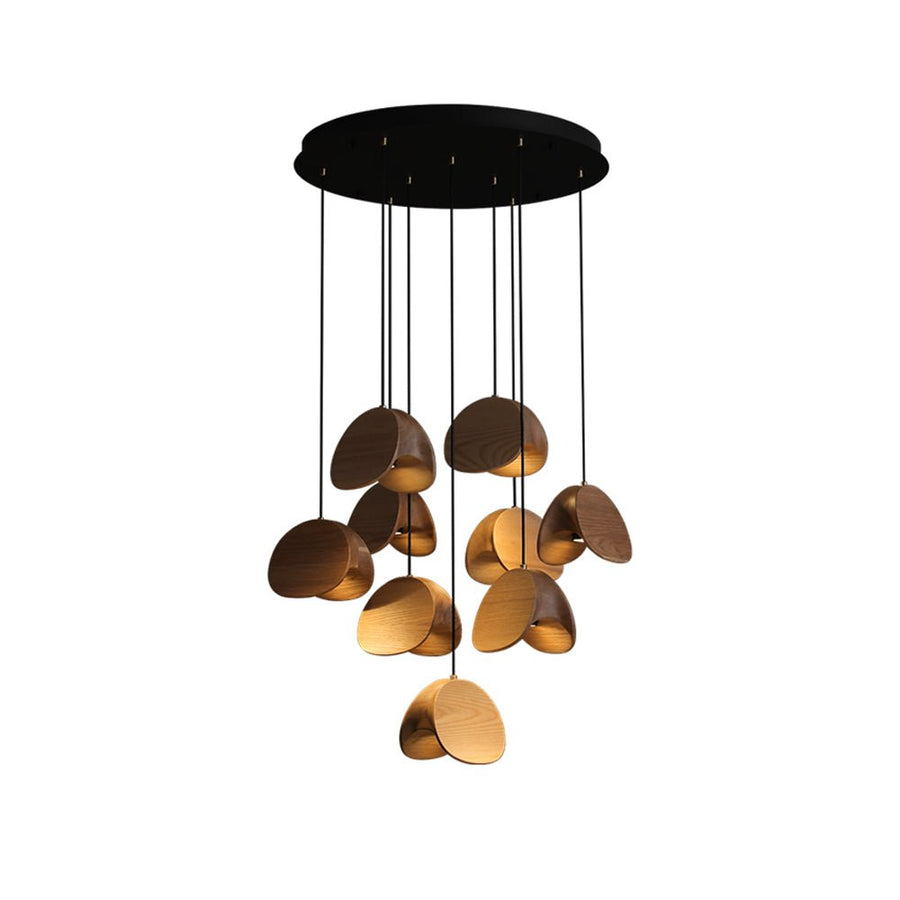 Suspension Minuit en bois et métal – vue 5