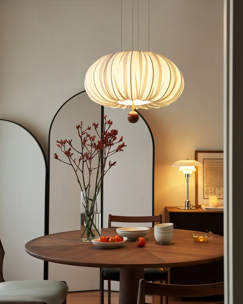Suspension Fusain en bois et tissu – vue 24