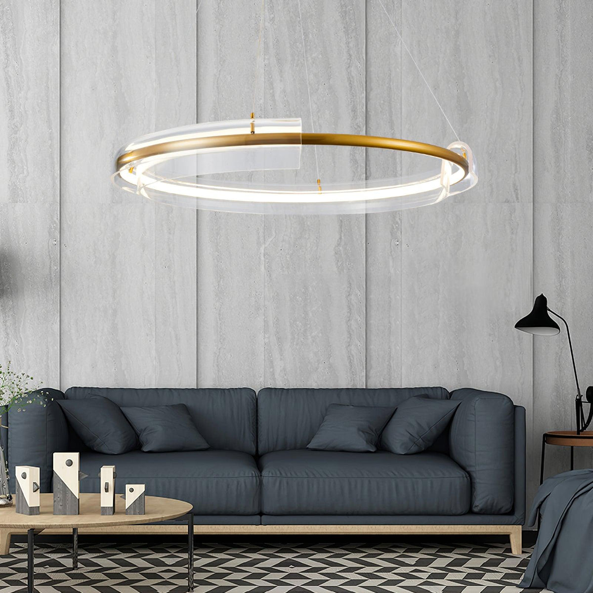Lustre Icare en fer – vue 17