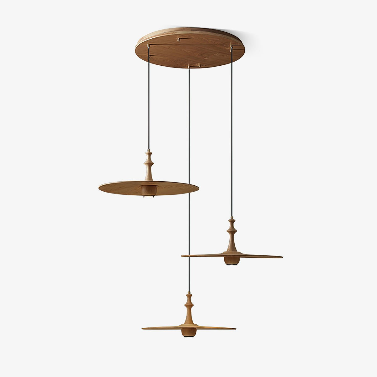 Suspension Gouache en bois et métal – vue 41