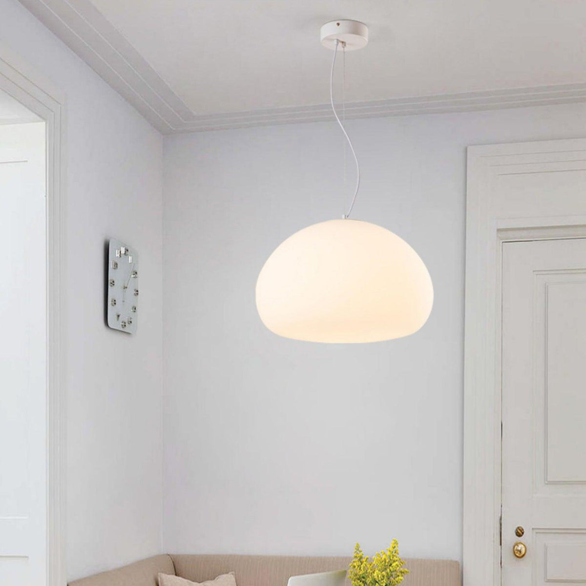 Suspension Fauvette en verre et métal – vue 22