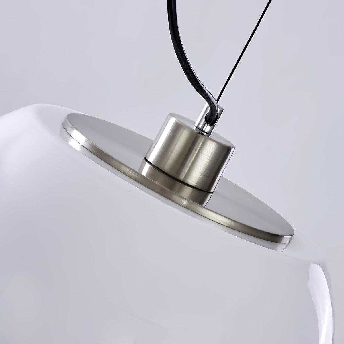 Suspension Fontenelle en verre et fer – vue 20