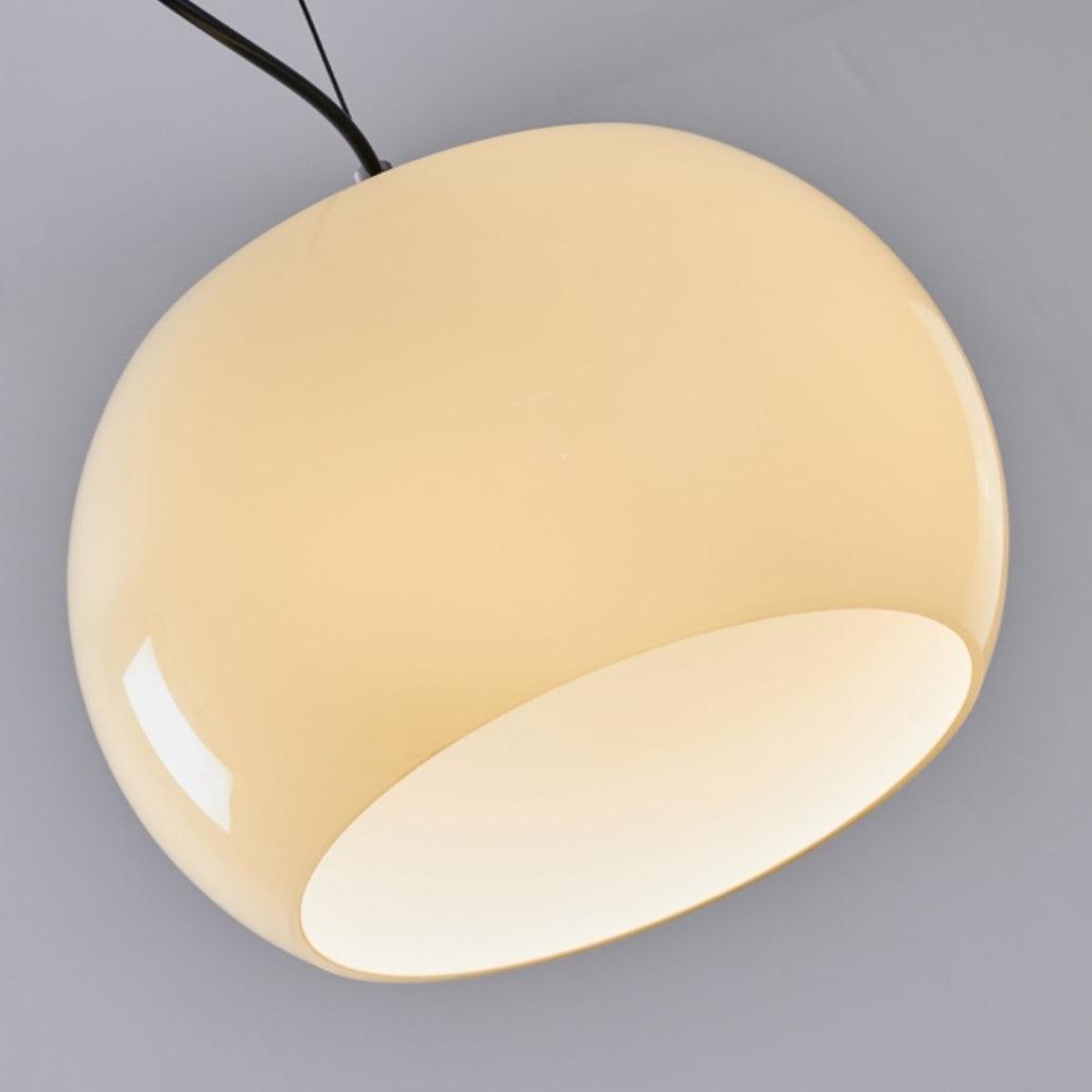 Suspension Fontenelle en verre et fer – vue 3