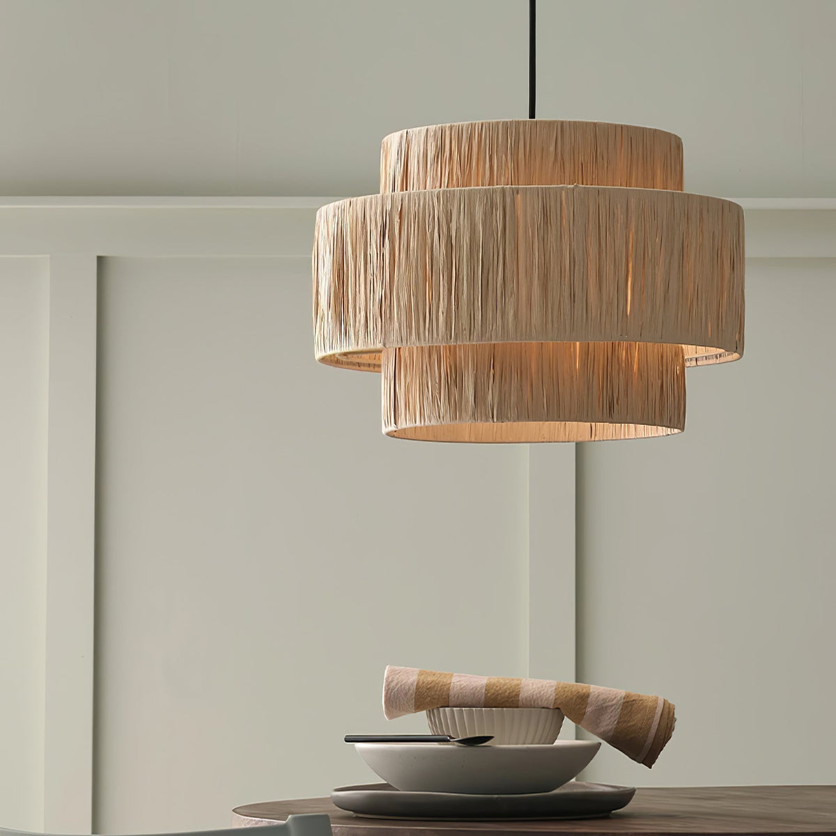 Suspension Panache en métal – vue 48