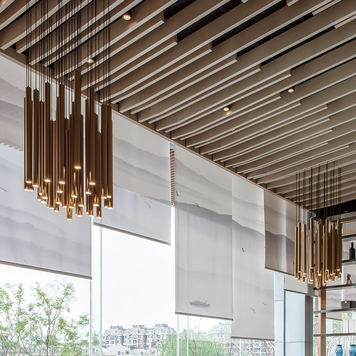 Suspension Bérangère en aluminium – vue 27