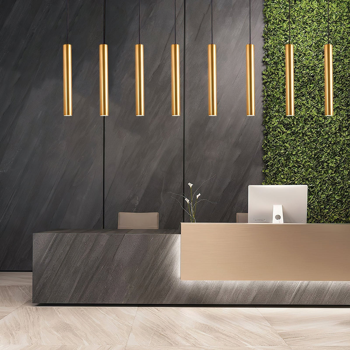 Suspension Bérangère en aluminium – vue 2