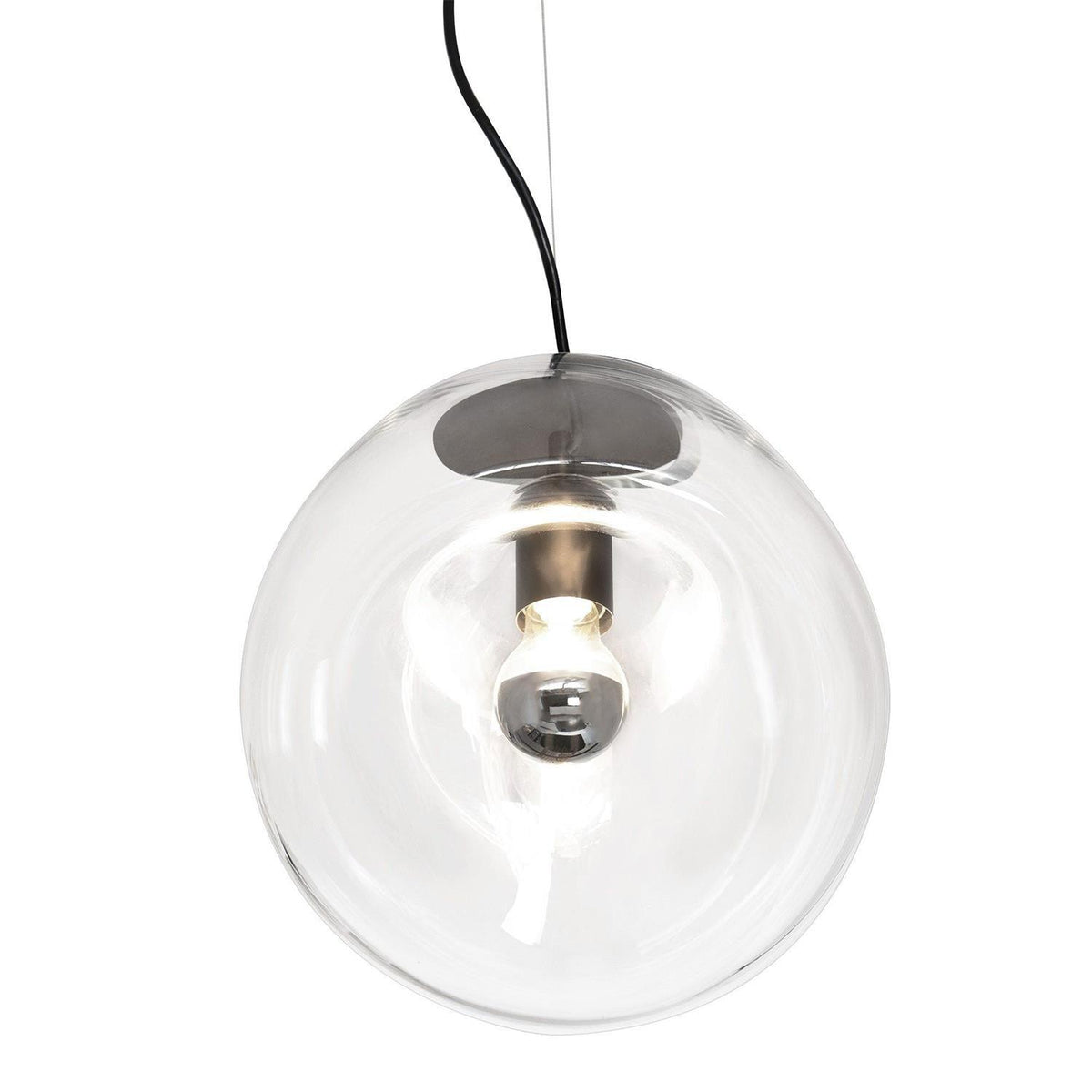 Suspension Capitaine en verre et fer – vue 32