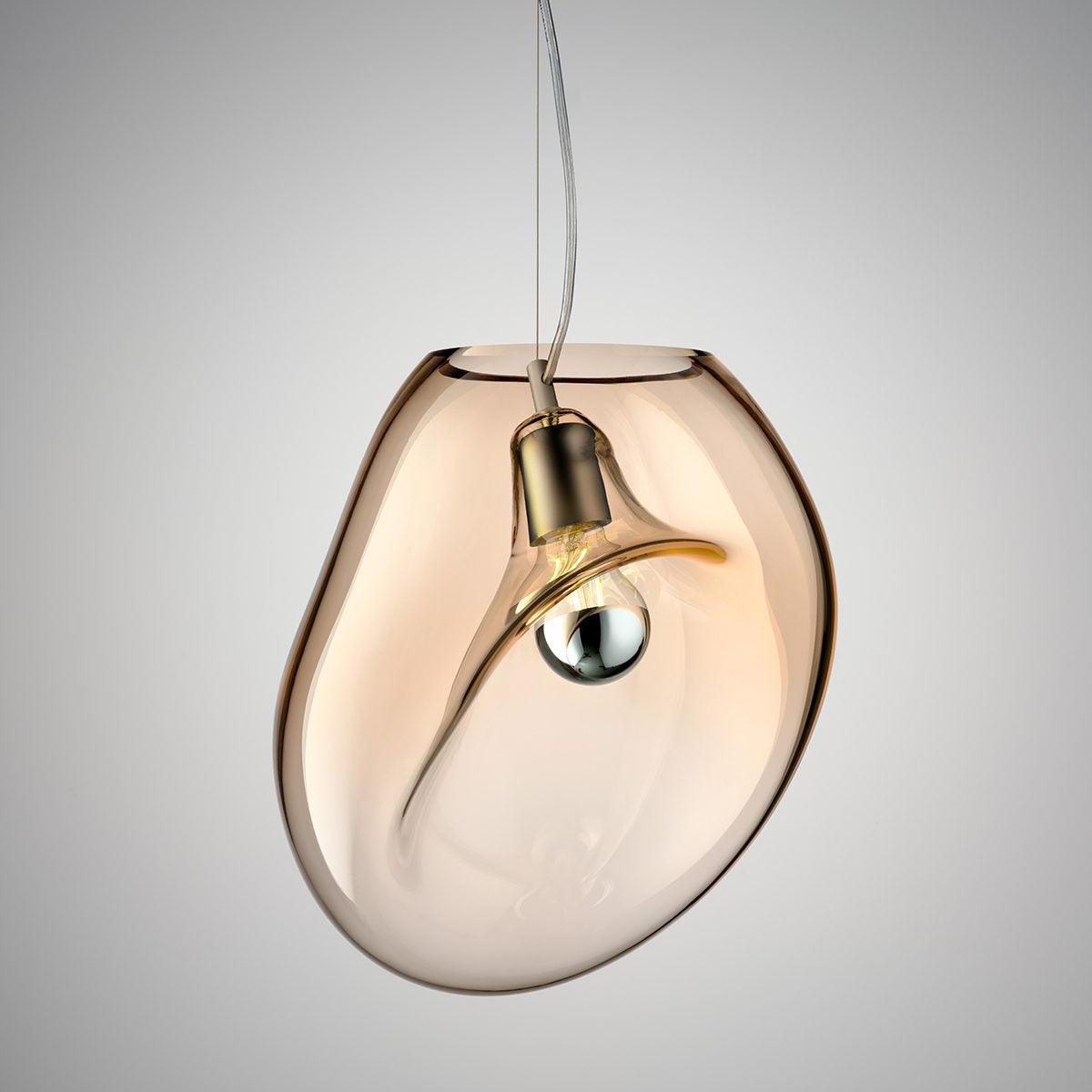 Suspension Capitaine en verre et fer – vue 33
