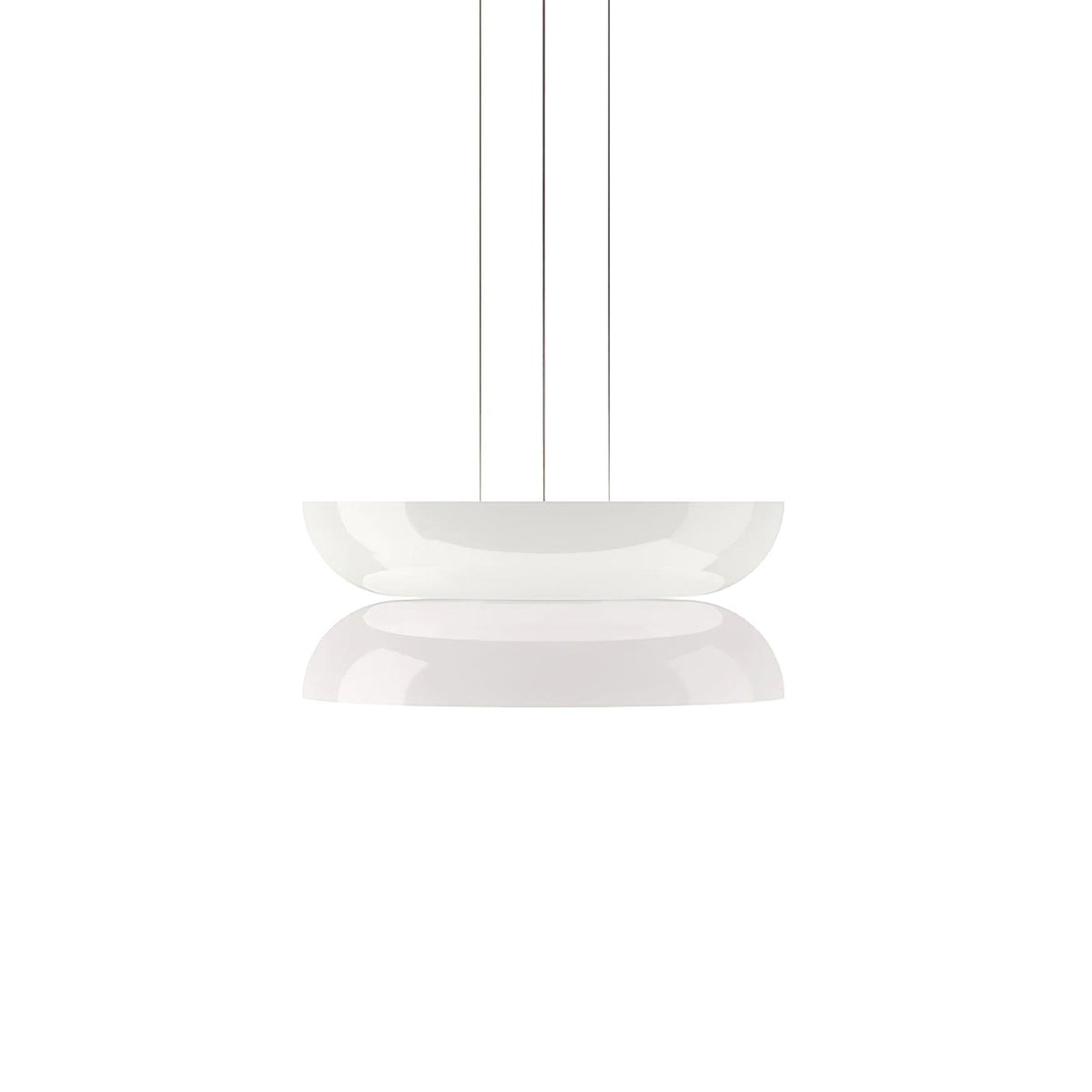 Suspension Fugue en verre et métal – vue 17
