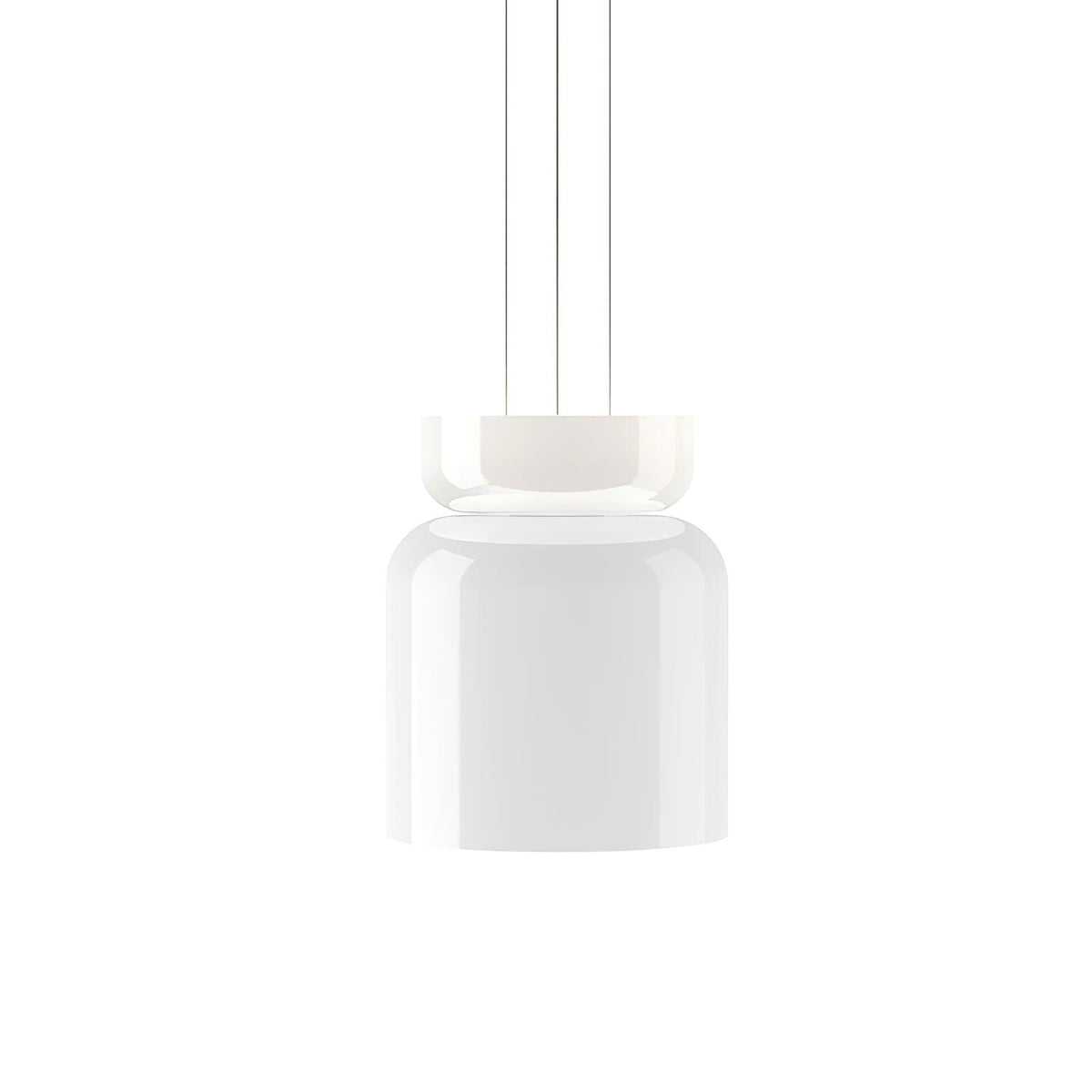 Suspension Fugue en verre et métal – vue 11