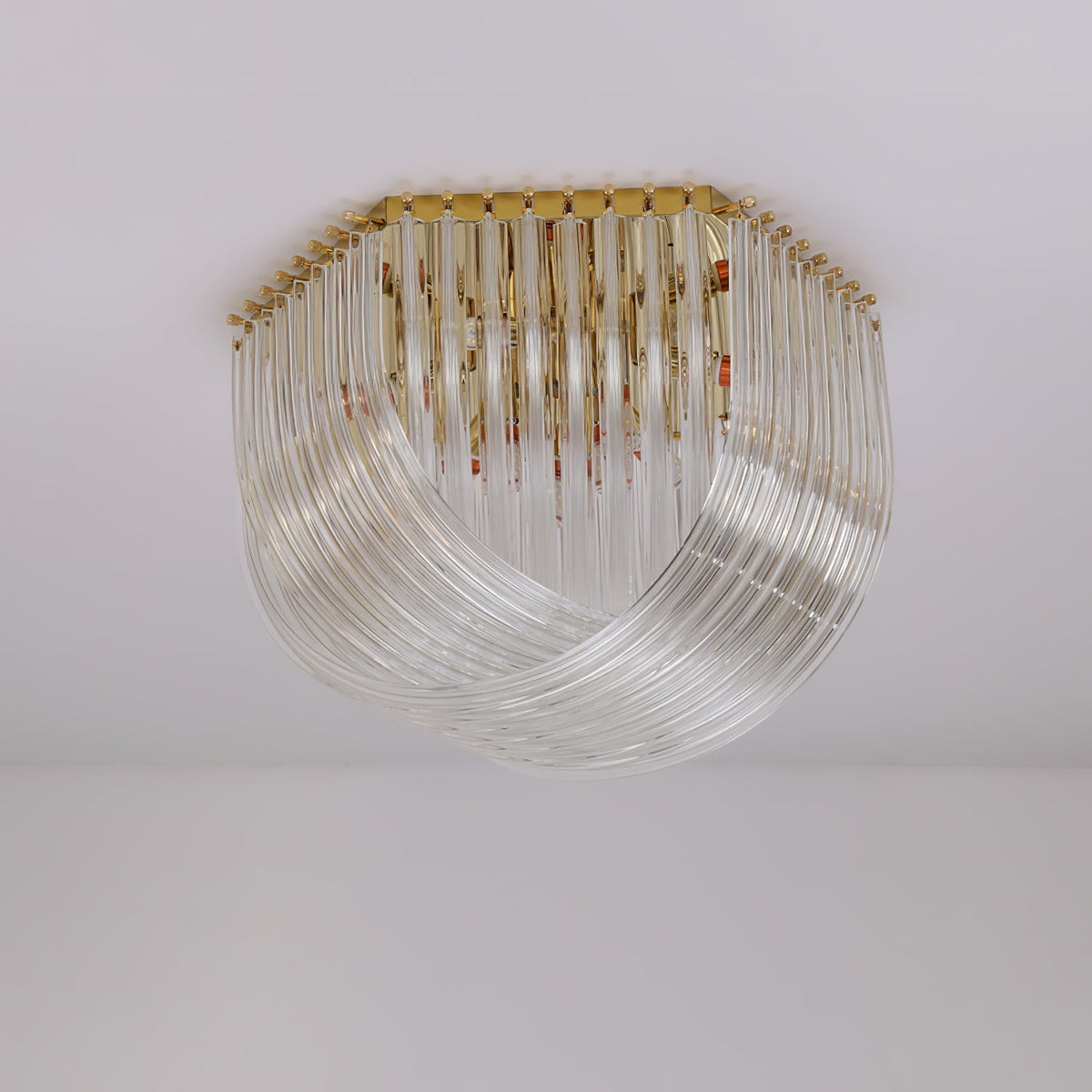 Plafonnier Jaspe en verre et métal – vue 21