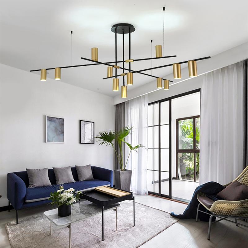 Lustre Valentine en laiton – vue 4