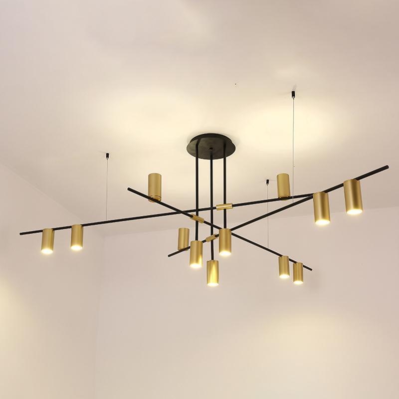 Lustre Valentine en laiton – vue 48