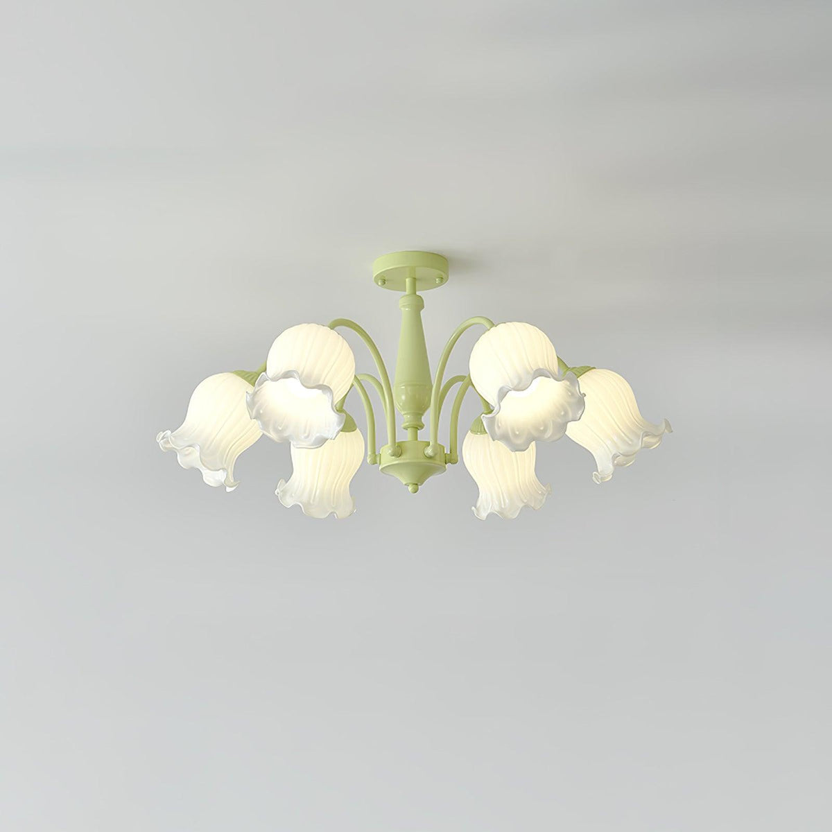 Lustre Bouquet en verre et résine – vue 33
