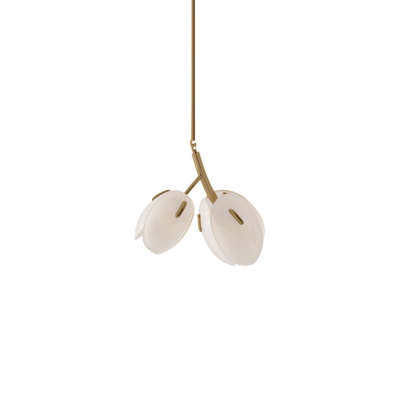 Lustre Anthracite en verre et métal – vue 38