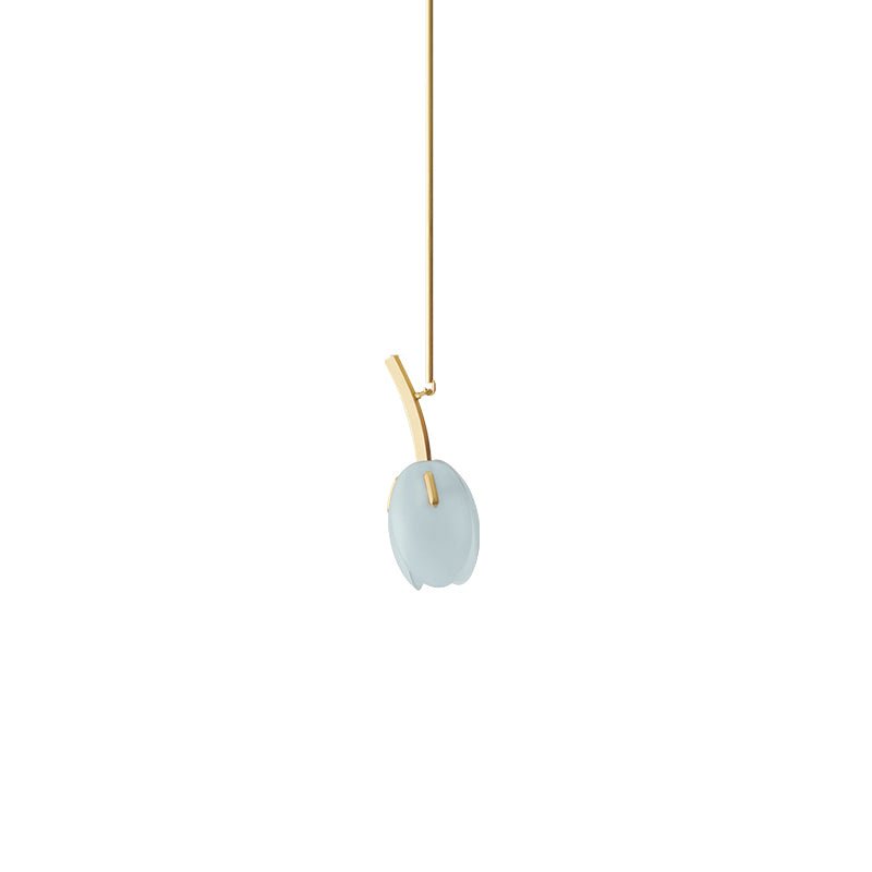 Lustre Anthracite en verre et métal – vue 53