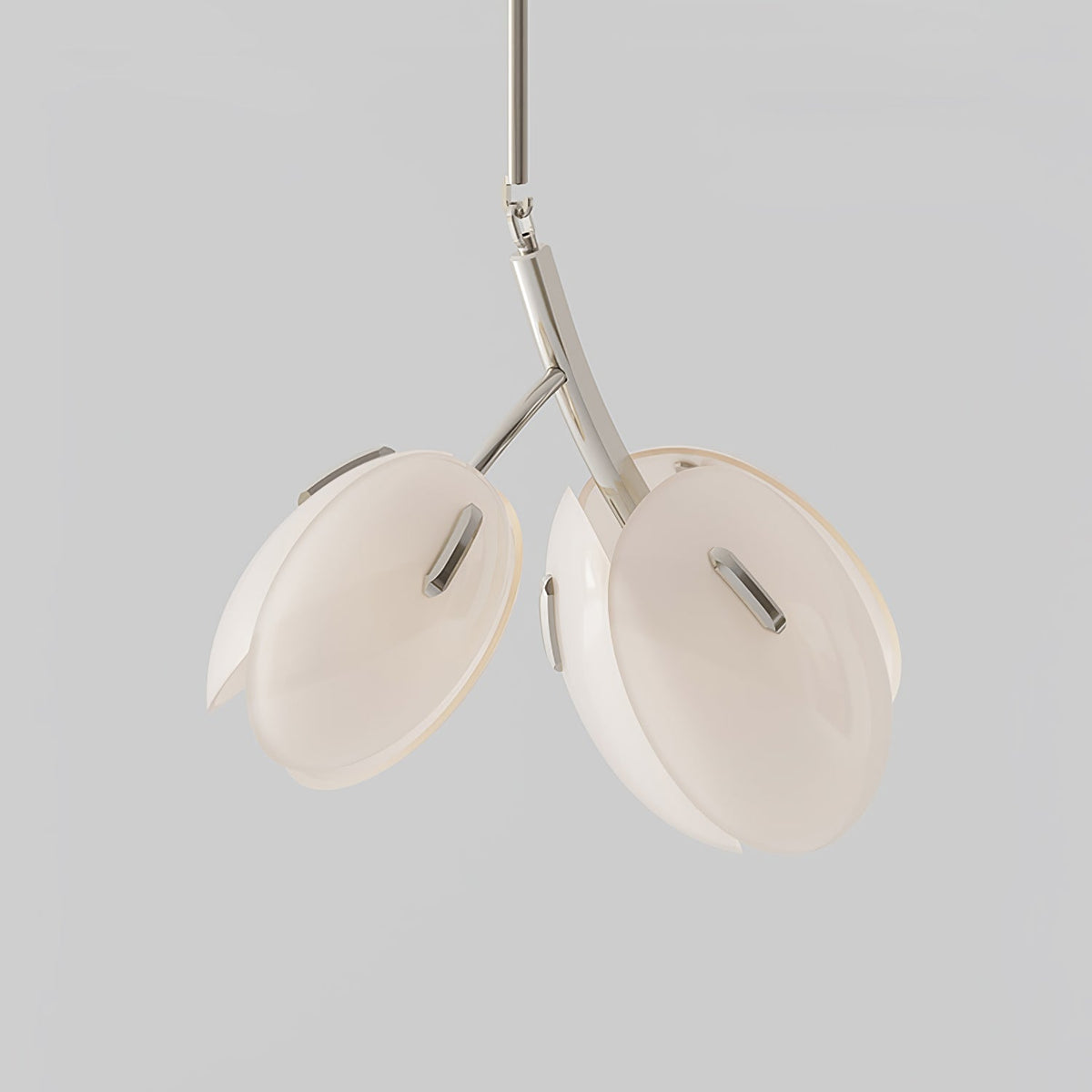 Lustre Anthracite en verre et métal – vue 66
