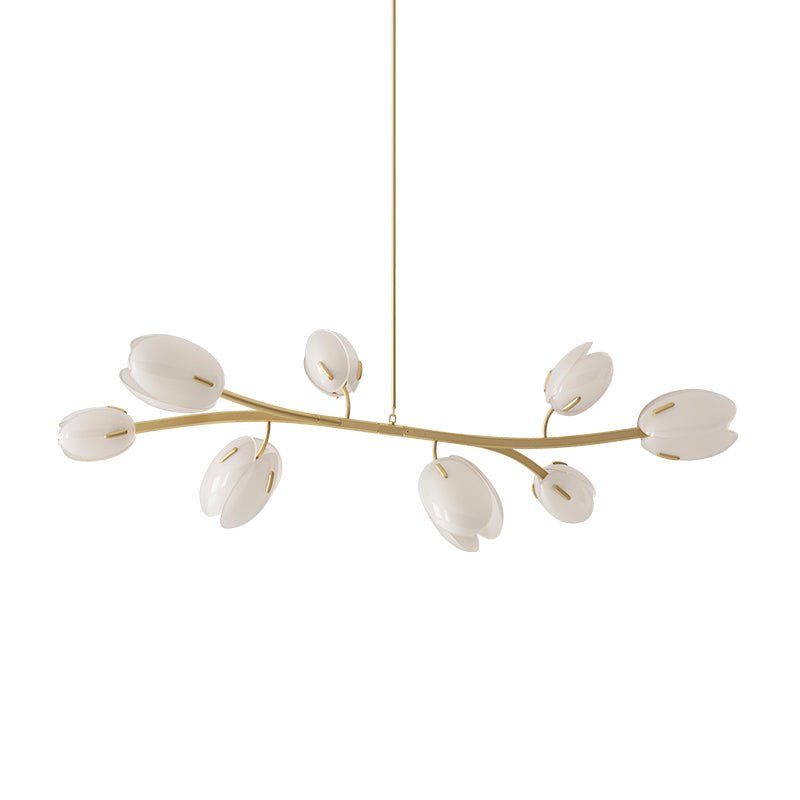 Lustre Anthracite en verre et métal – vue 62