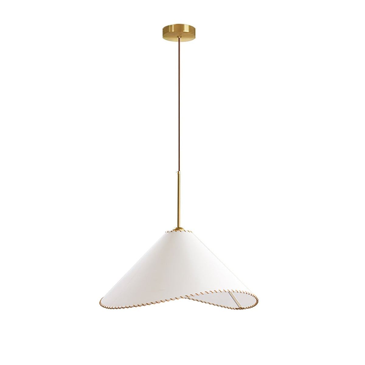 Suspension Lourmarin en tissu et métal – vue 2