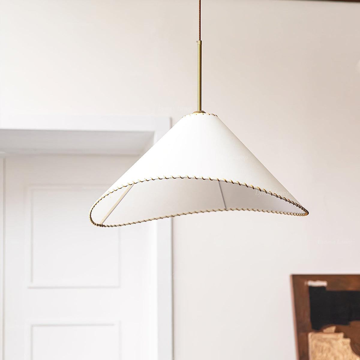 Suspension Lourmarin en tissu et métal – vue 14
