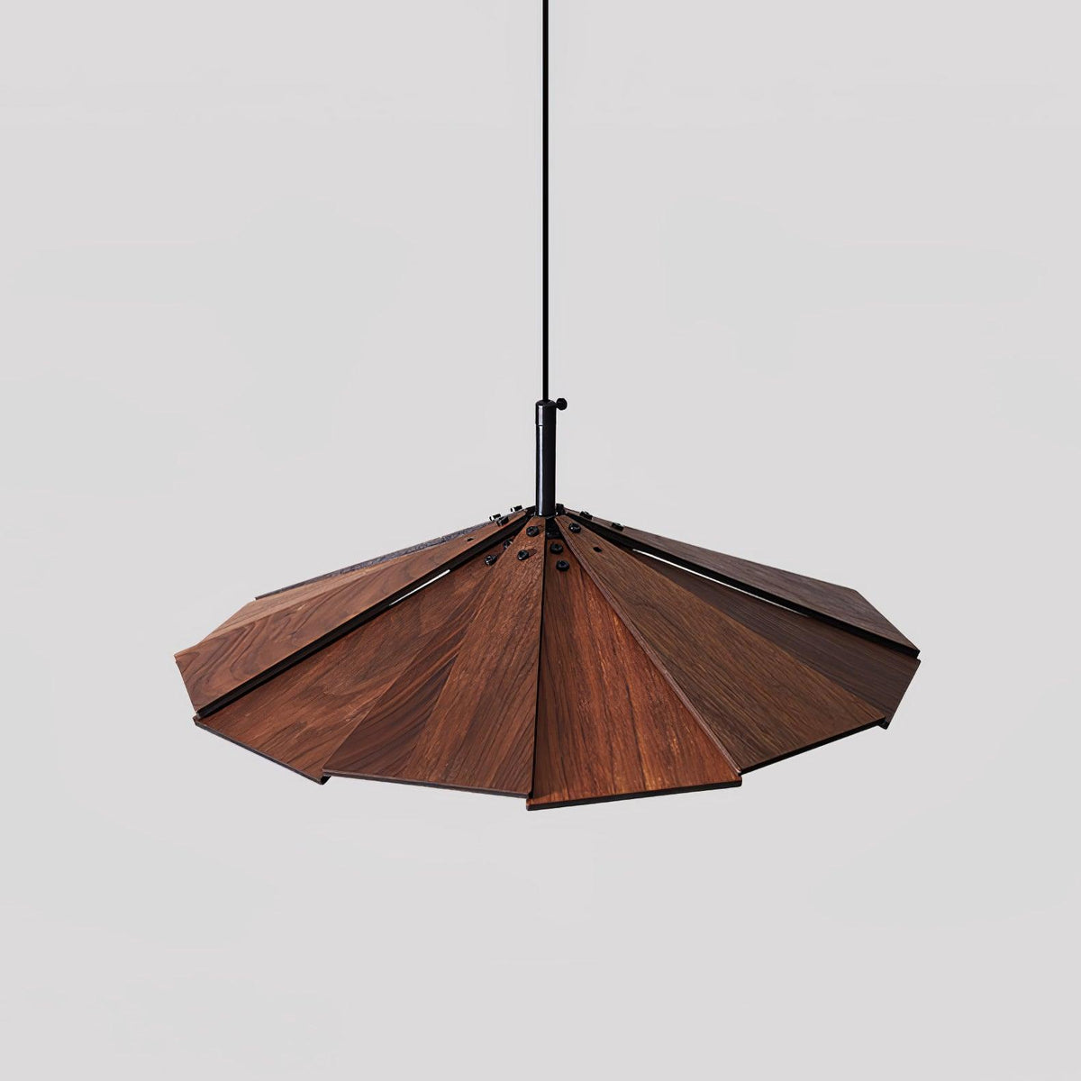 Suspension Sarcelle en bois et métal – vue 14