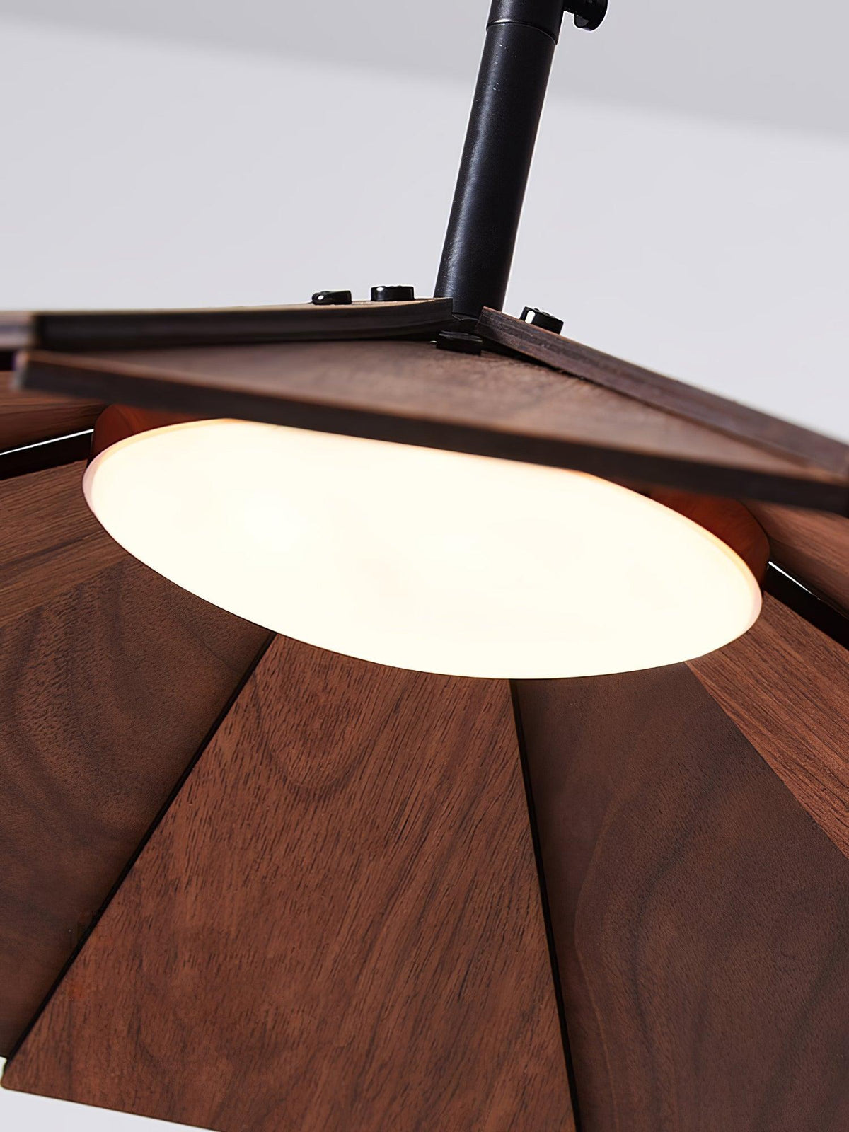 Suspension Sarcelle en bois et métal – vue 8
