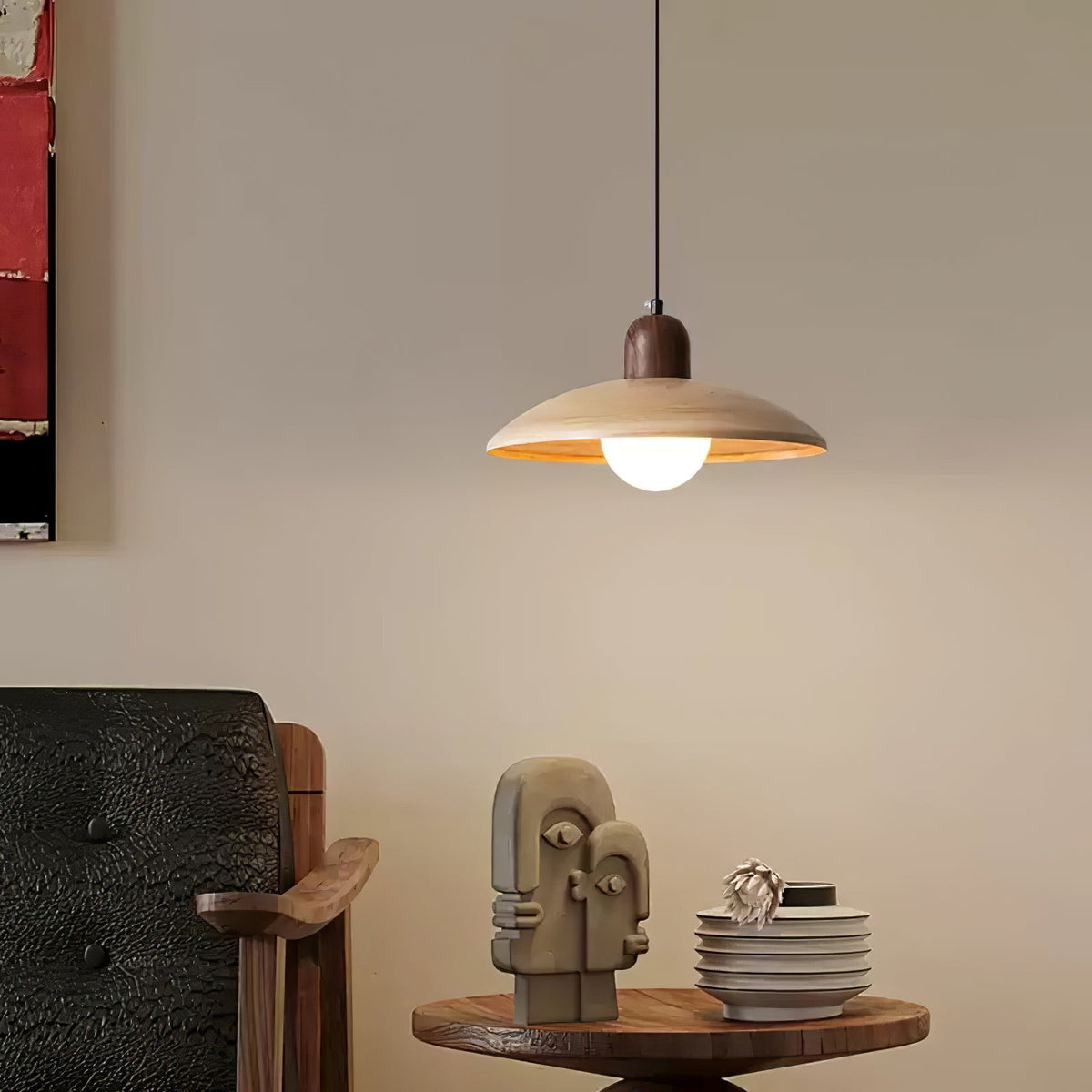 Suspension Chaume en fer – vue 16