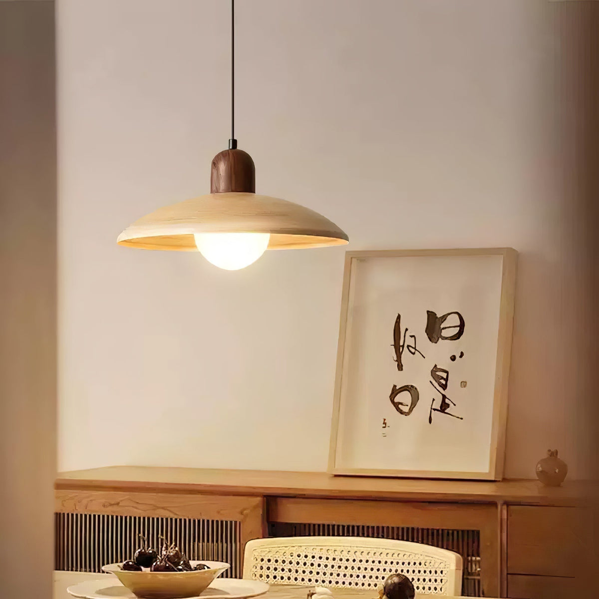 Suspension Chaume en fer – vue 20