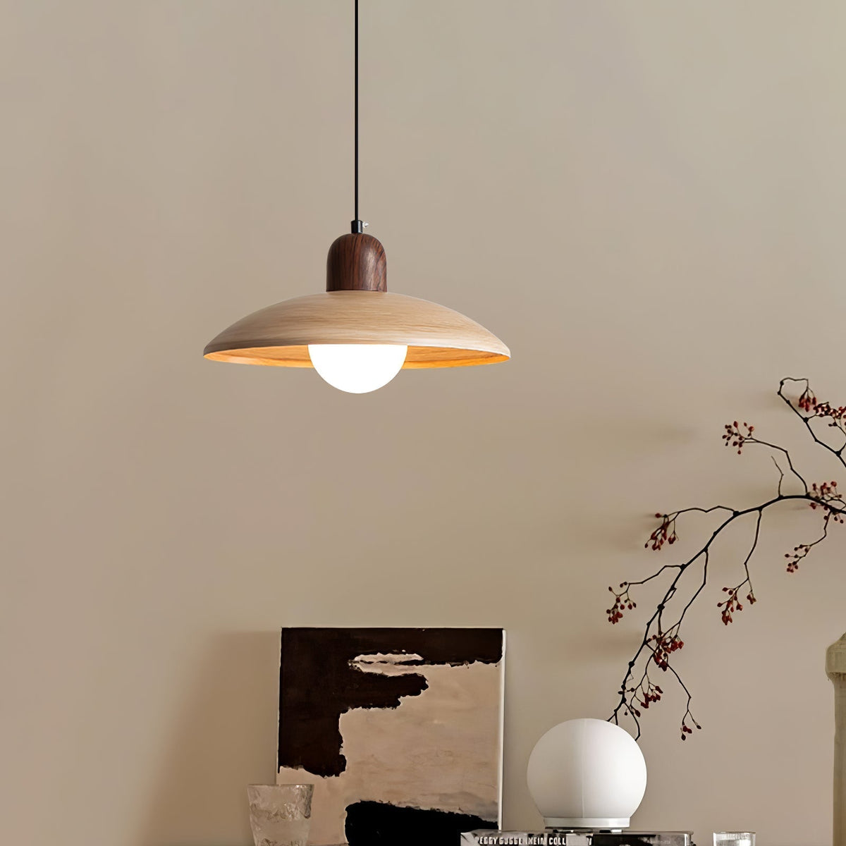 Suspension Chaume en fer – vue 6