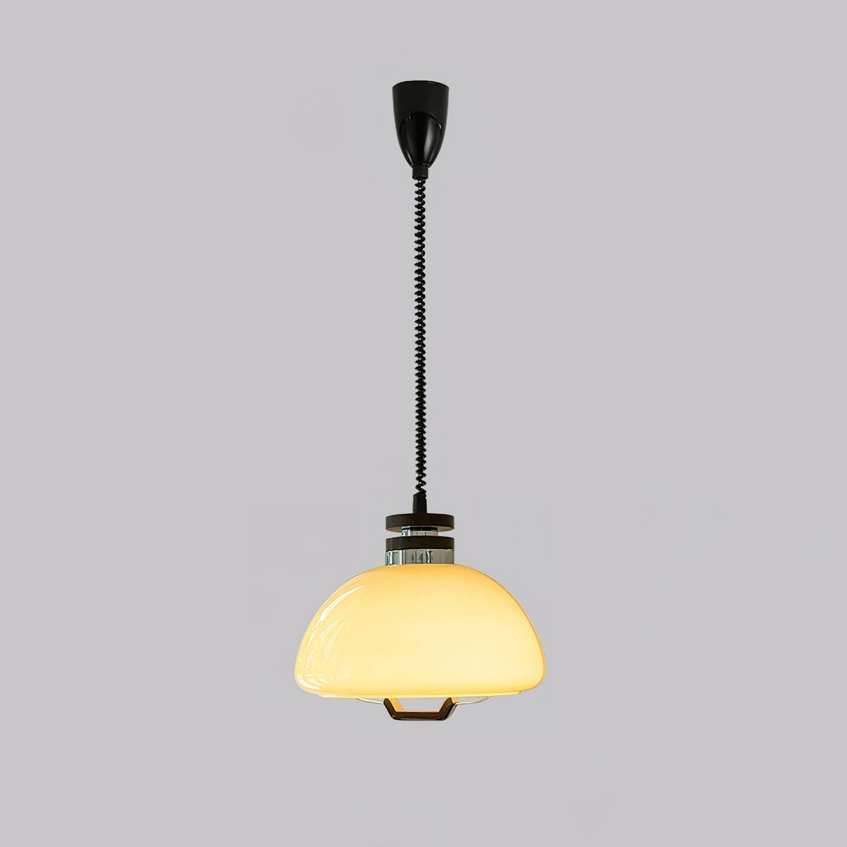 Suspension Éventail en bois et verre – vue 19