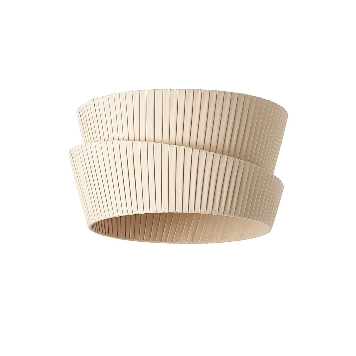 Plafonnier Escarboucle en tissu et fer – vue 5