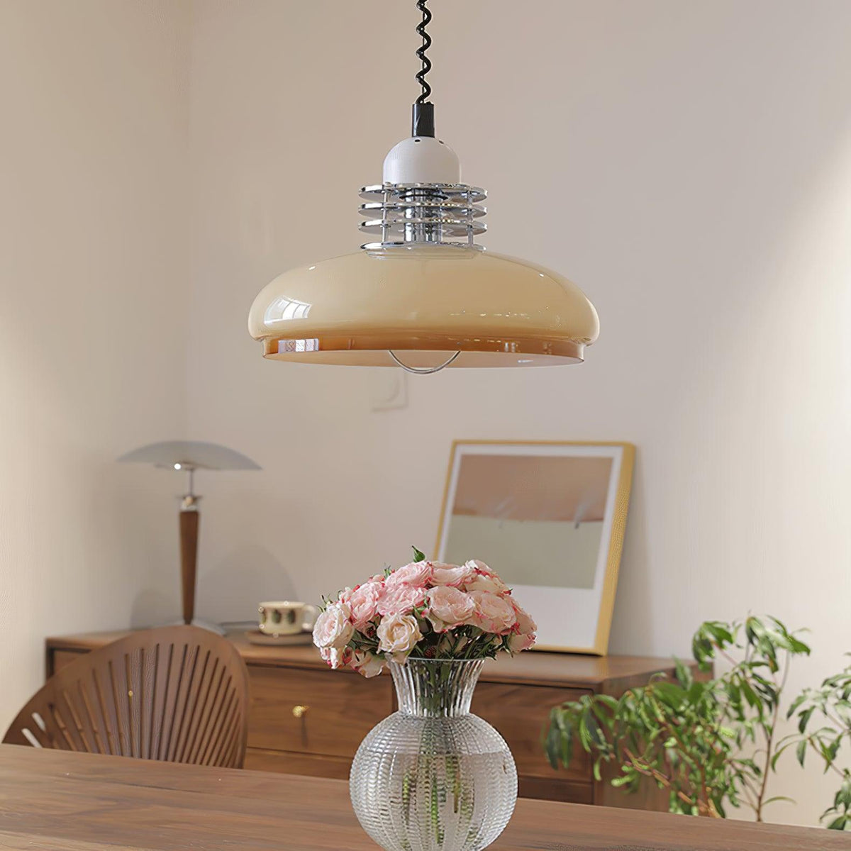 Suspension Bivouac en verre et métal – vue 32