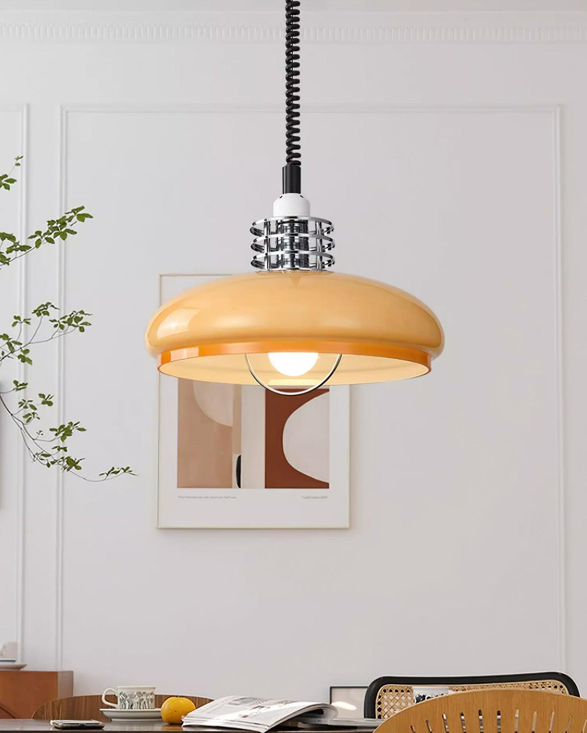 Suspension Bivouac en verre et métal – vue 48