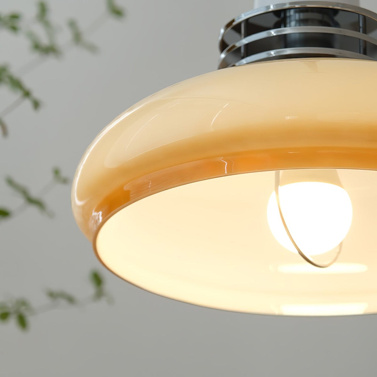 Suspension Bivouac en verre et métal – vue 31