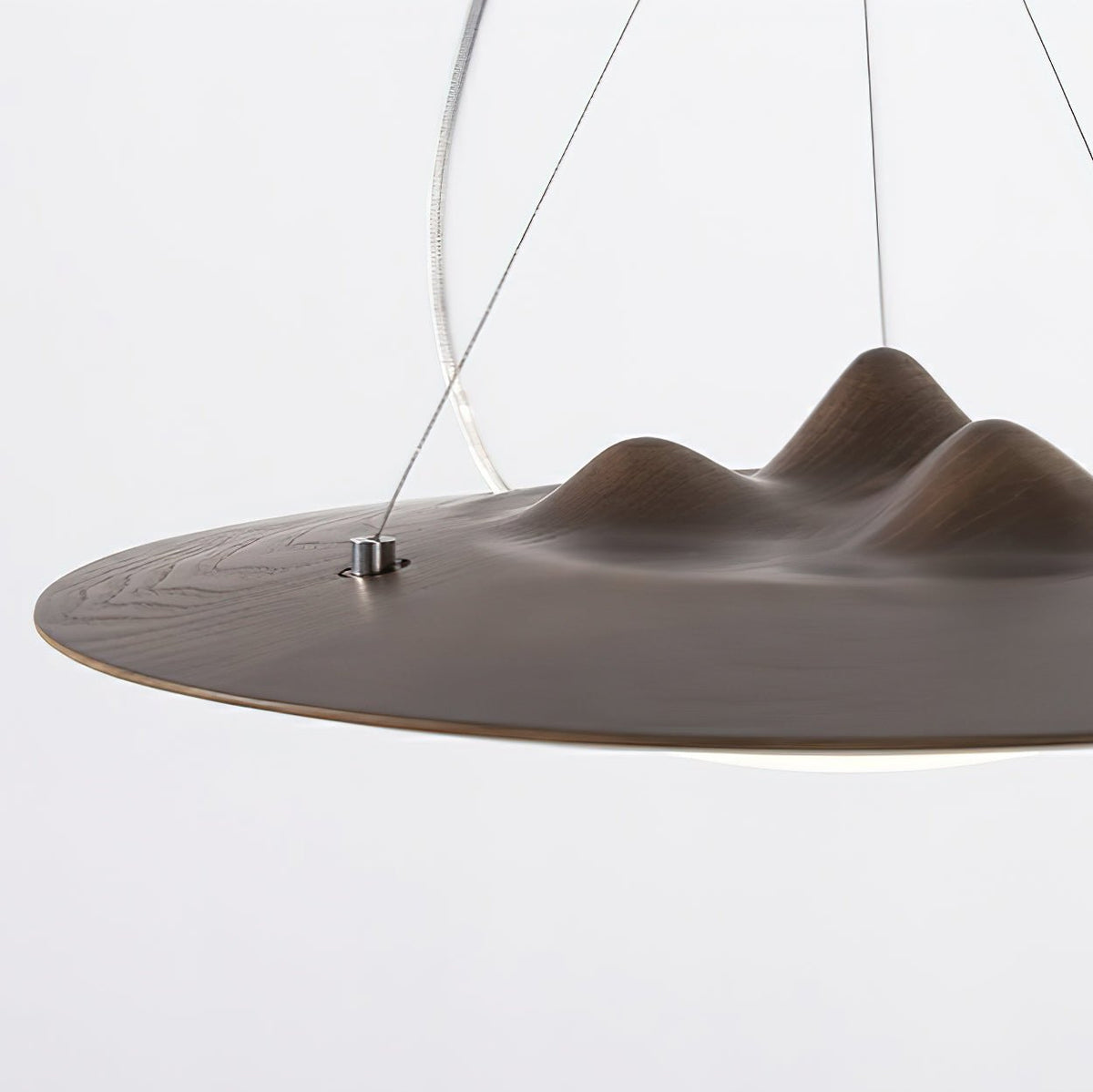 Suspension Ormeau en bois et métal – vue 13