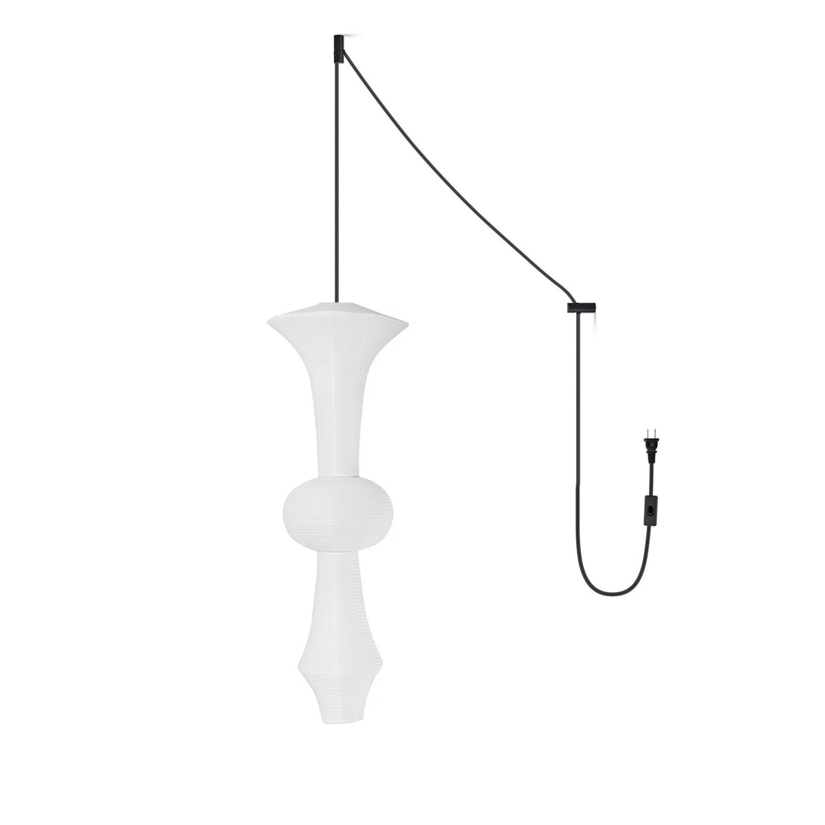 Suspension Égérie en papier et métal – vue 10