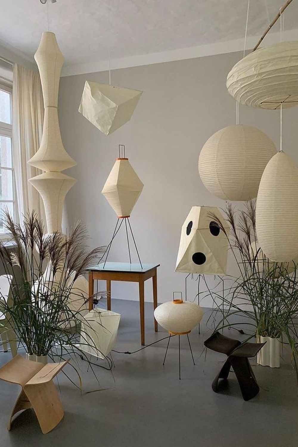 Suspension Égérie en papier et métal – vue 18