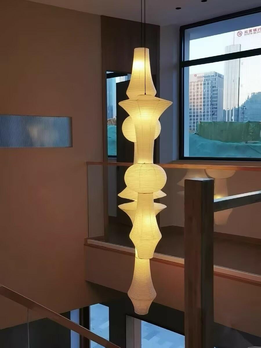 Suspension Égérie en papier et métal – vue 33