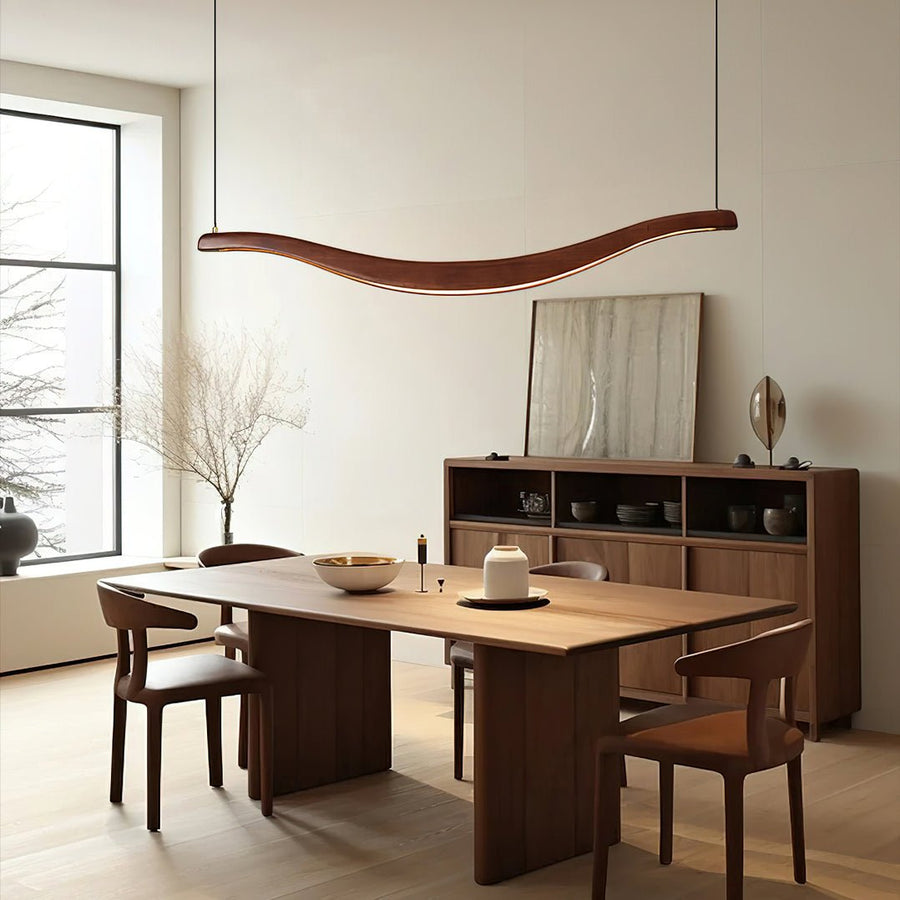 Lustre Pastel en bois et métal – vue 4