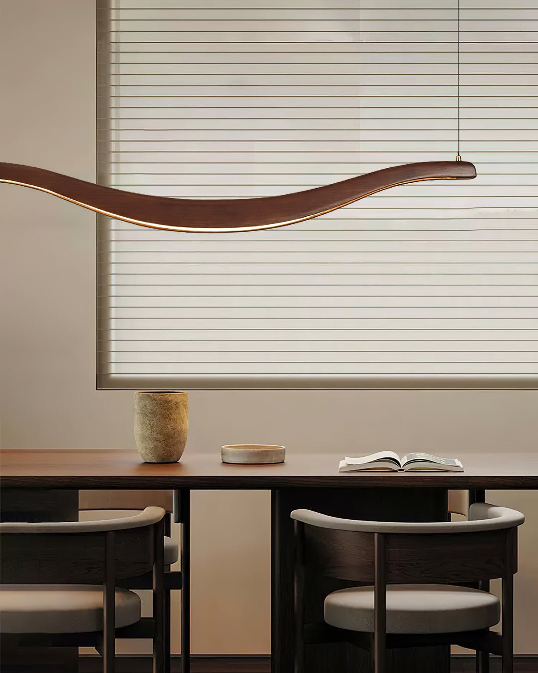 Lustre Pastel en bois et métal – vue 16