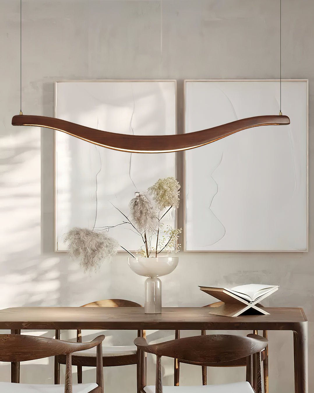 Lustre Pastel en bois et métal – vue 19