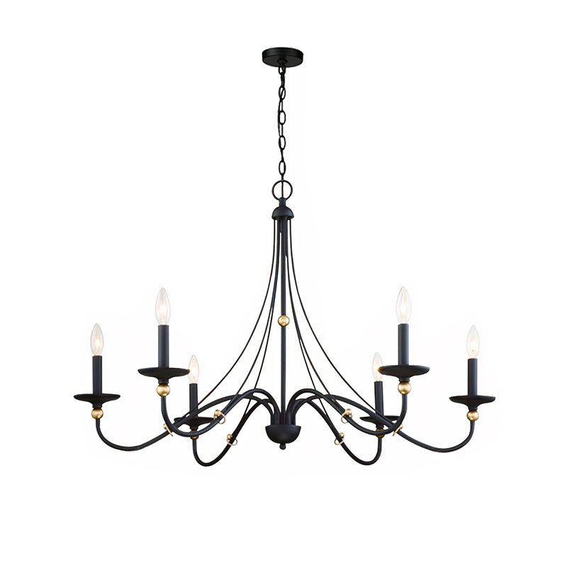 Lustre Abbaye en laiton – vue 25