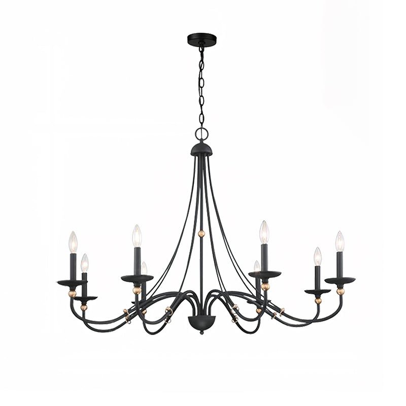 Lustre Abbaye en laiton – vue 26