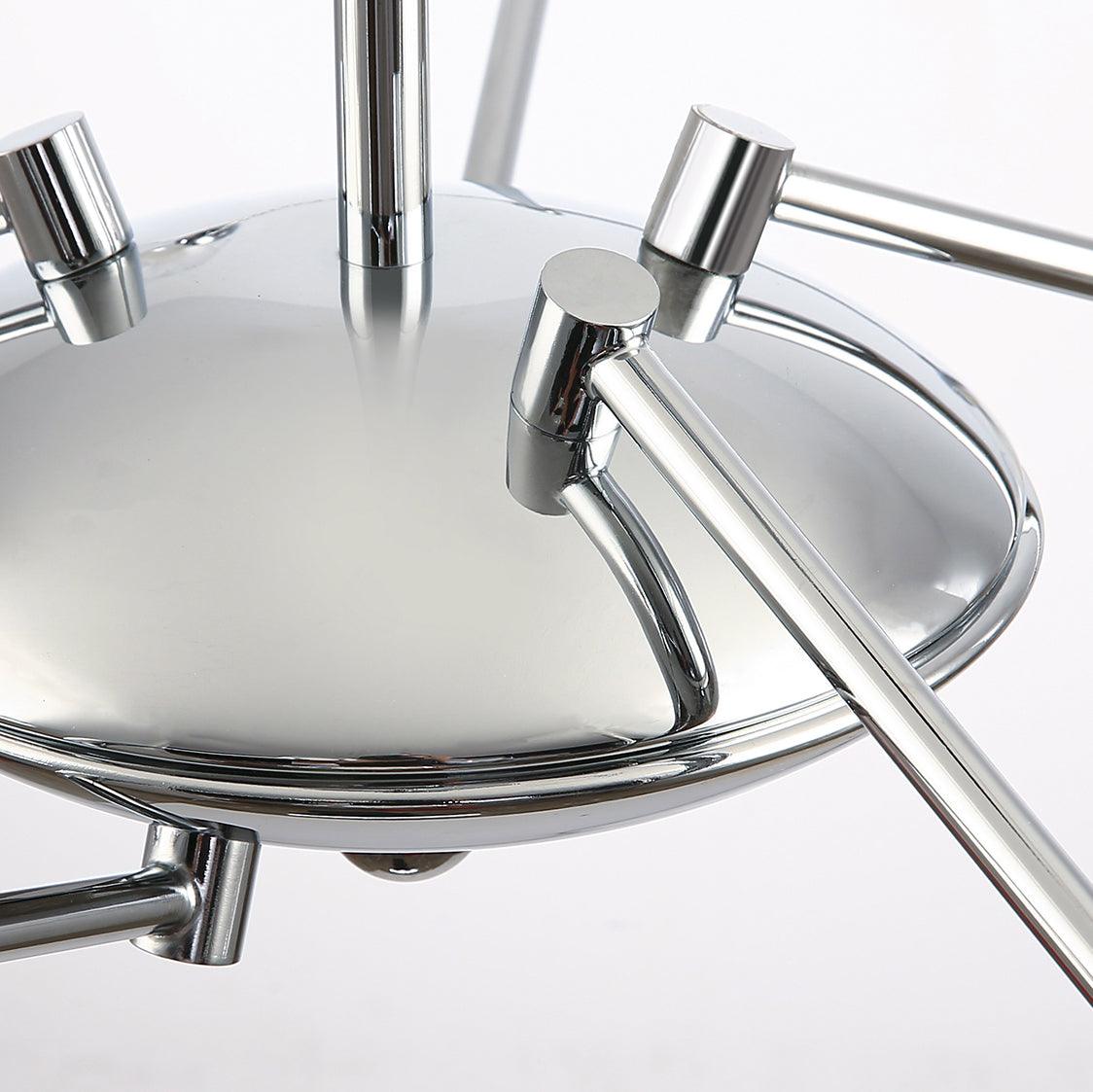 Lustre Érable en verre et métal – vue 16