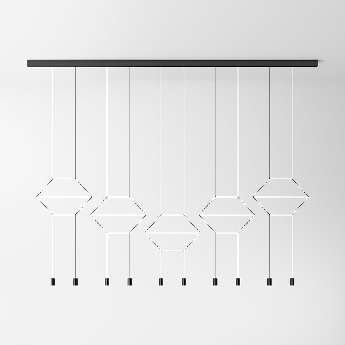 Suspension Faustine en métal – vue 16