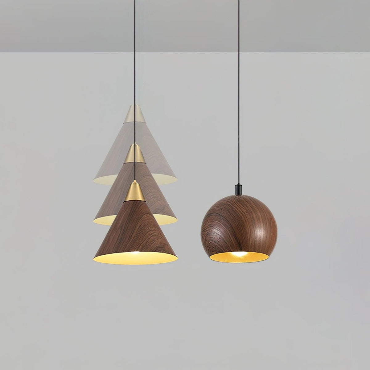 Suspension Frégate en fer – vue 32