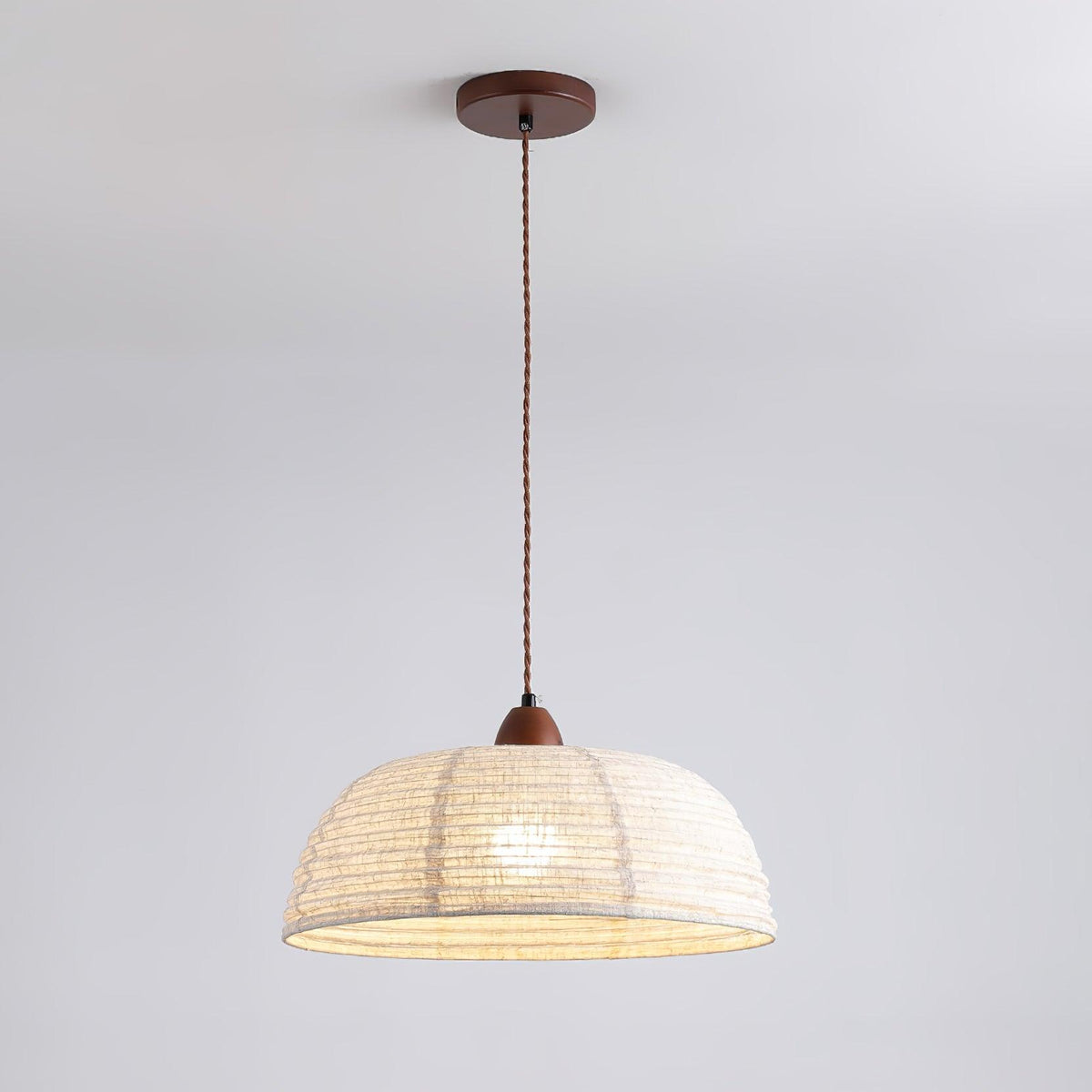 Suspension Valensole en tissu et bois – vue 34