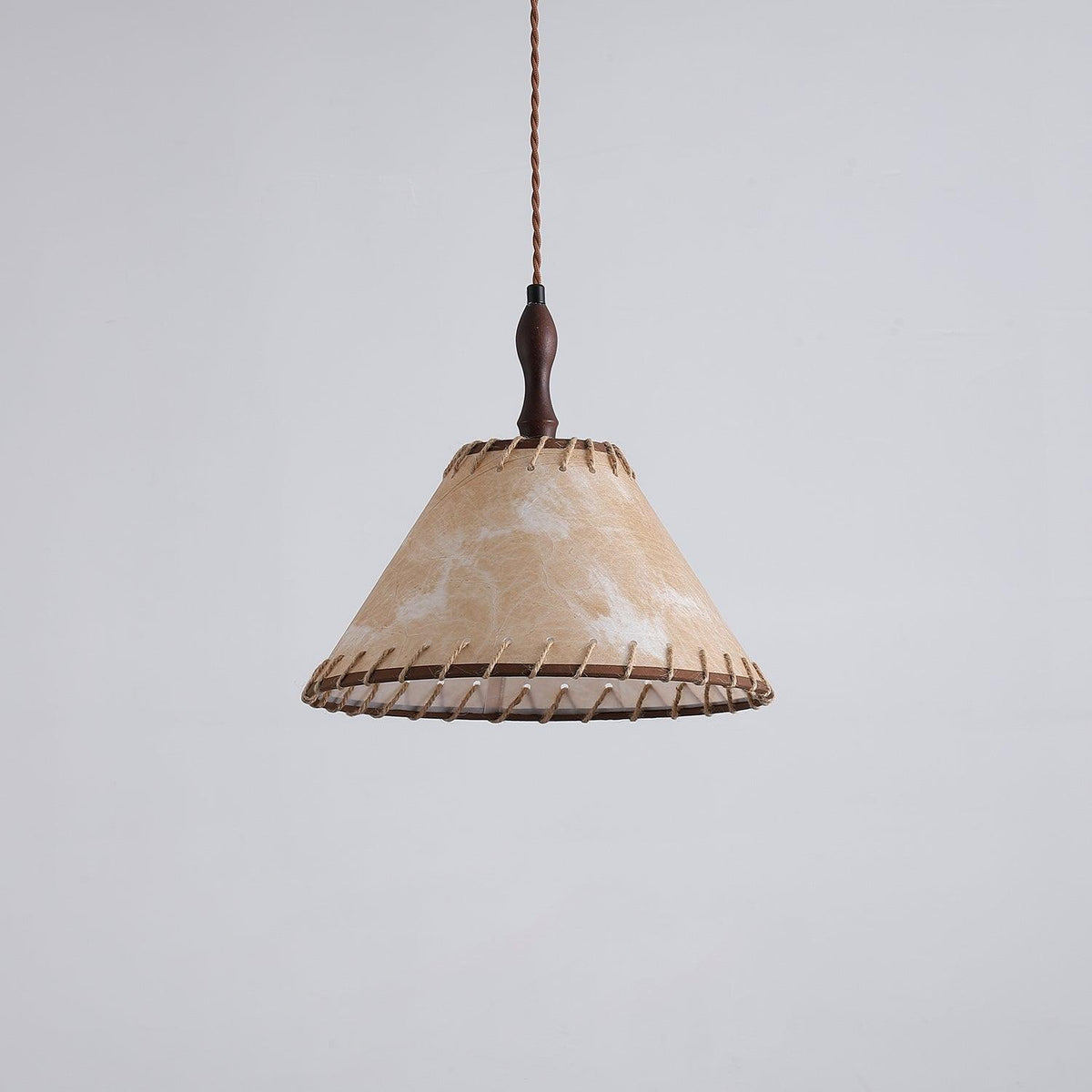 Suspension Valensole en tissu et bois – vue 11