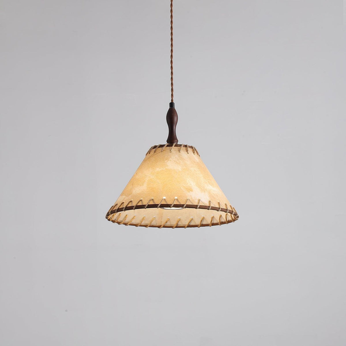 Suspension Valensole en tissu et bois – vue 14