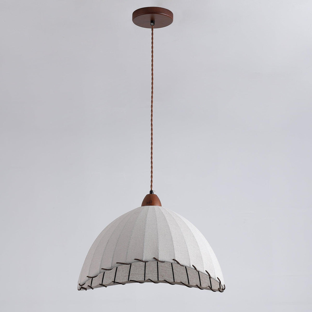 Suspension Valensole en tissu et bois – vue 27